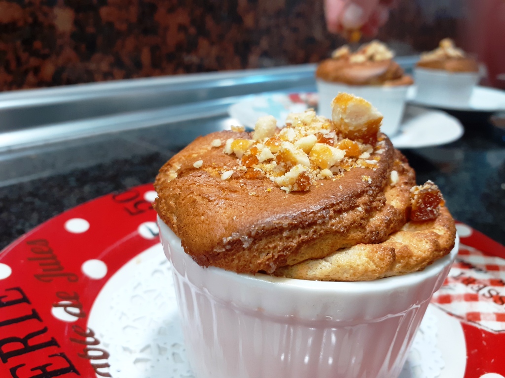 Souffle de turrón