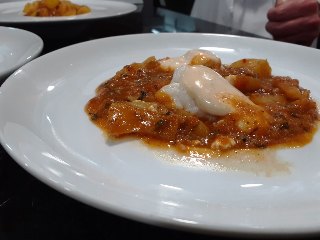 Romescada de bacalao