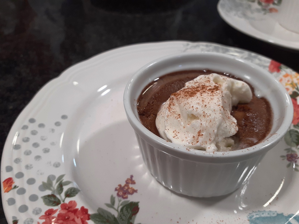 Creme brulée de chocolate