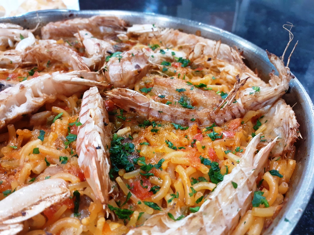 Fideos con galeras