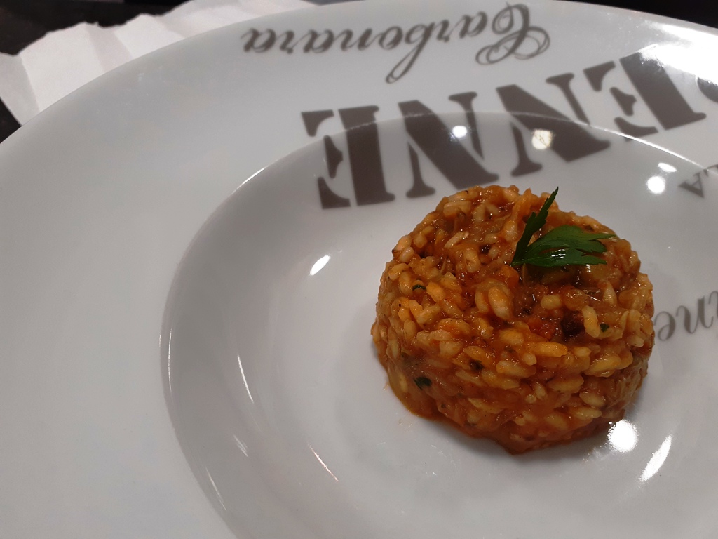 Risotto de sobrasada