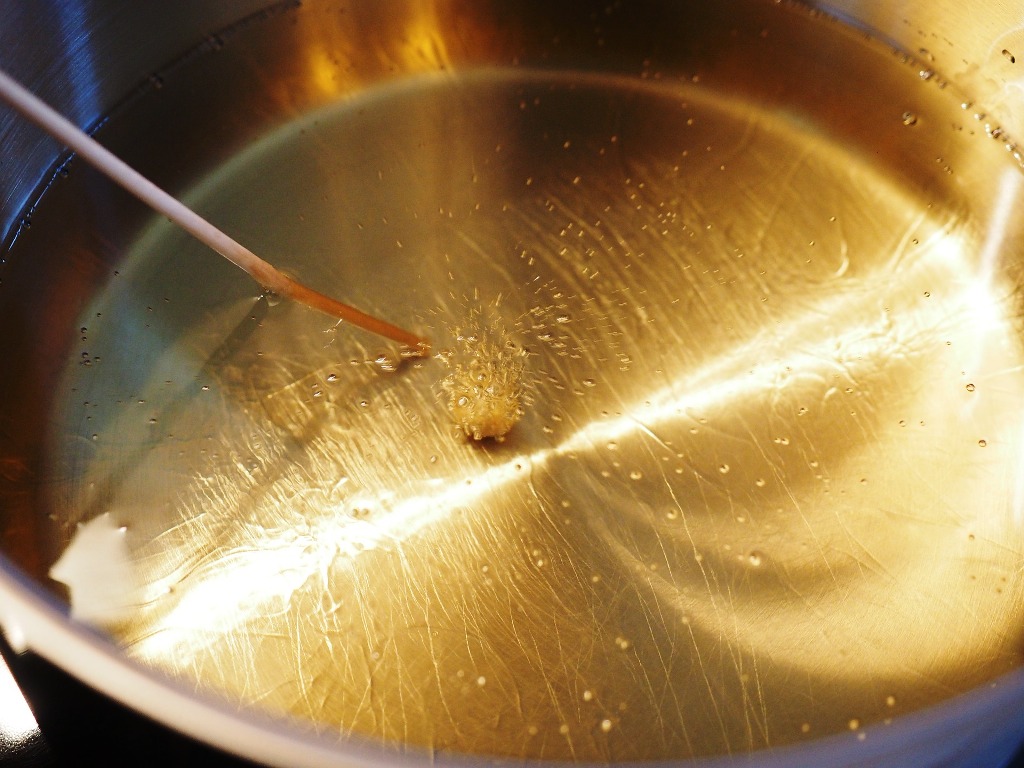 Temperatura de una fritura