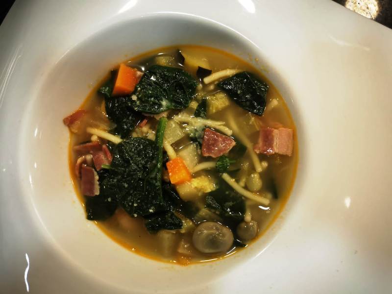 Sopa minestrone