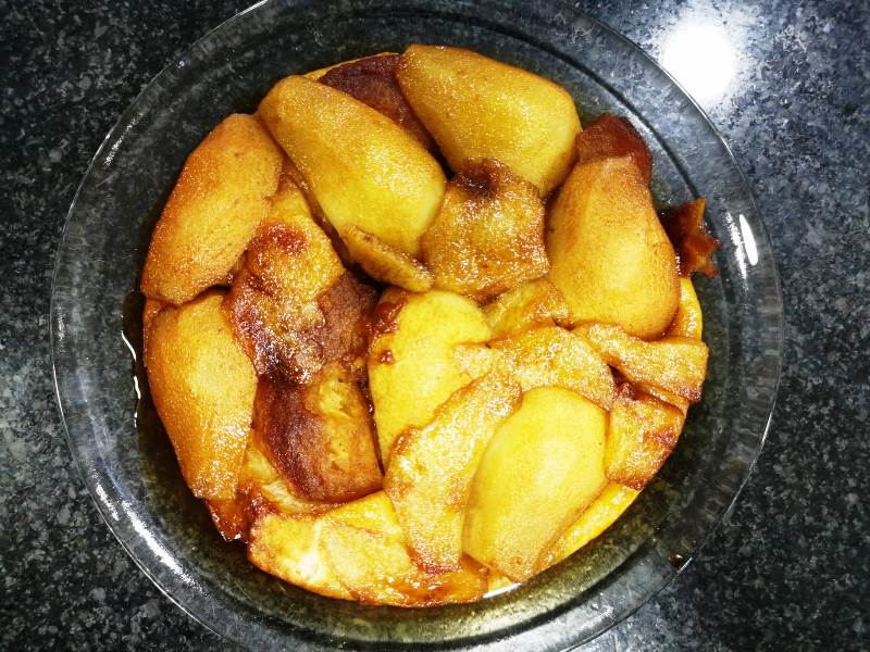 Tarta Tatin de pera