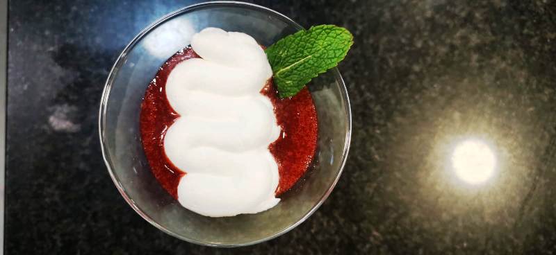 Licuado de fresas