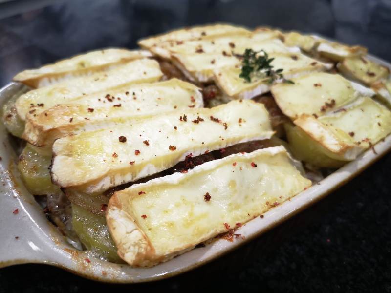 Tartiflette tradicional de Saboya