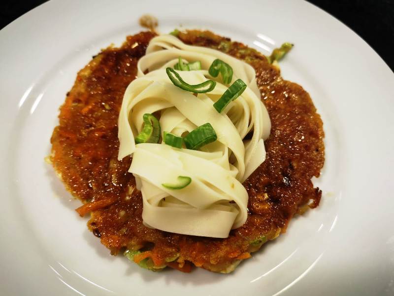 Okonomiyaki estilo osaka