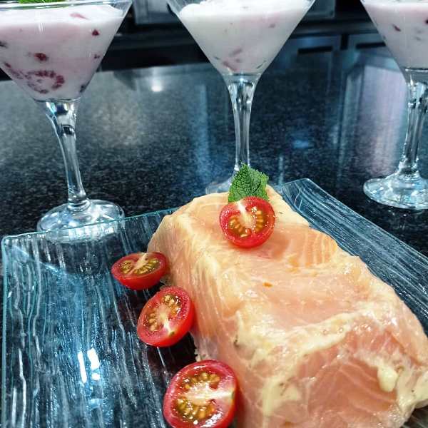 Pastel de salmón
