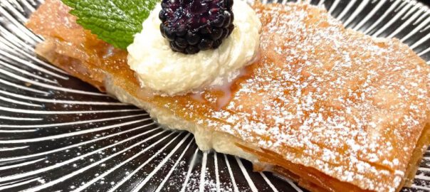 Receta de crujiente de manzana