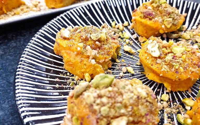 Receta de gajar barfi hindu