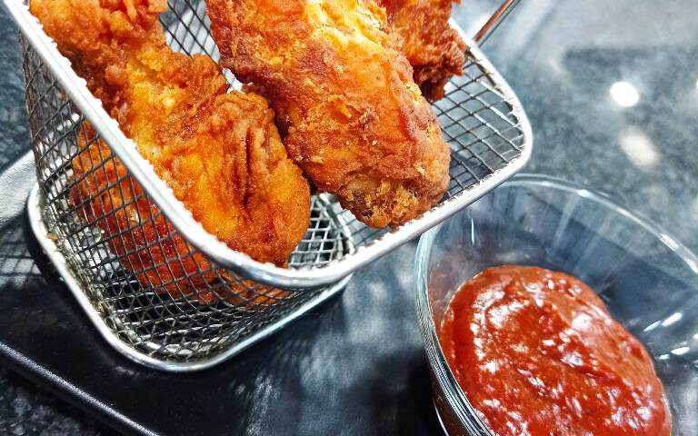 Receta de alitas de pollo con salsa barbacoa