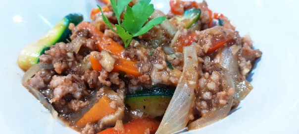 Receta de chop suey de butifarra