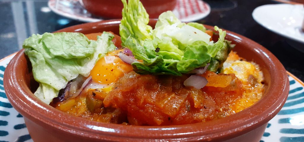 Receta de huevos al estilo bereber