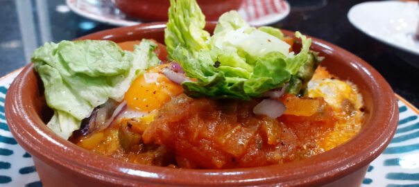 Receta de huevos al estilo bereber