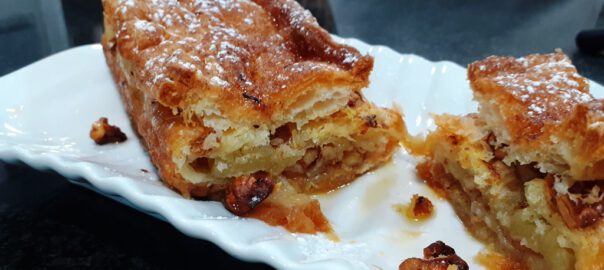 Receta de pastel de nueces