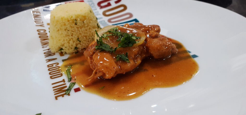 Receta de pollo con limones confitados