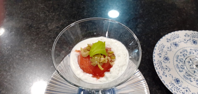 Espuma de queso