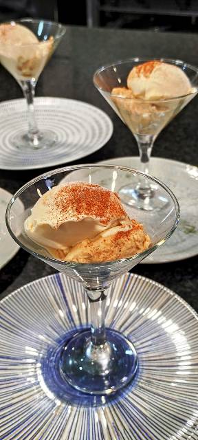 Helado de miel