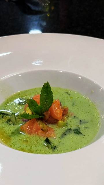 Sopa de pepino