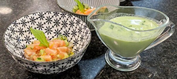 Receta de sopa de pepino