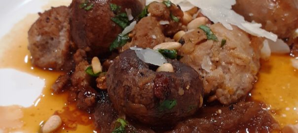 Receta de butifarra con setas