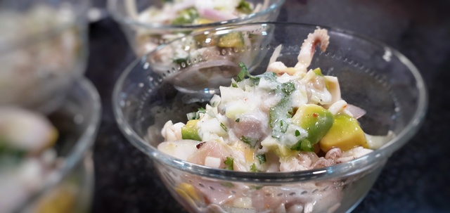 Cebiche de atun