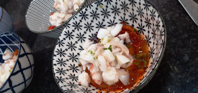 Ensalada de pescado