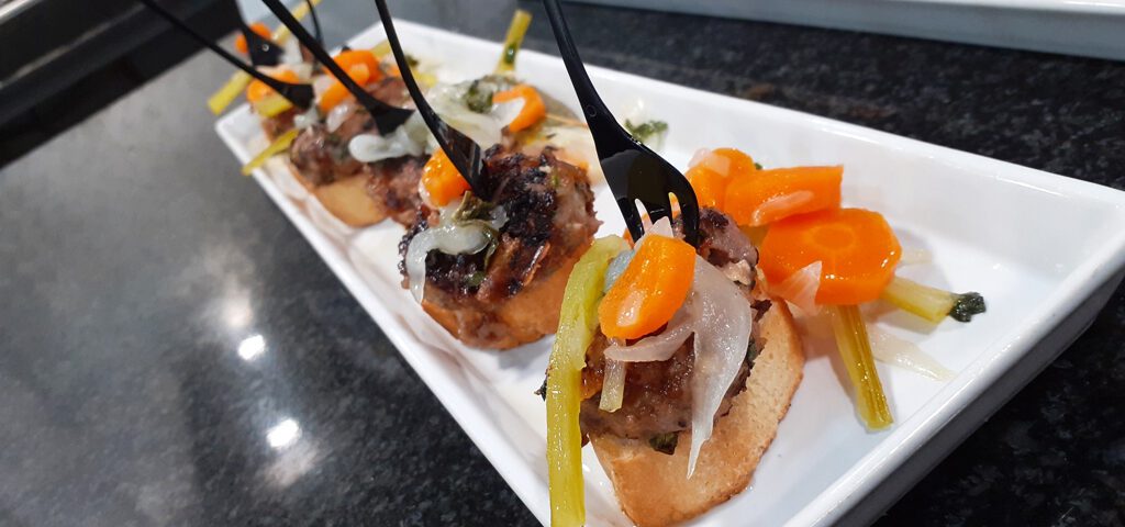 Receta de hamburguesas de queso de cabra