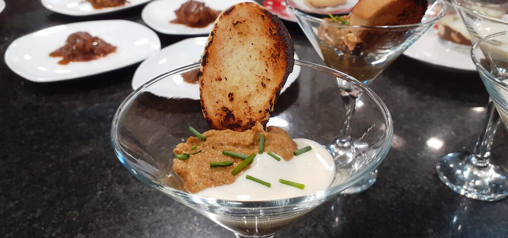 Receta de pate de marisco