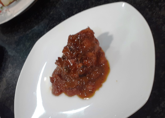 Tosta de manzana
