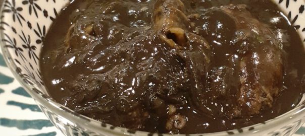 Receta de butifarras y calamares en su tinta