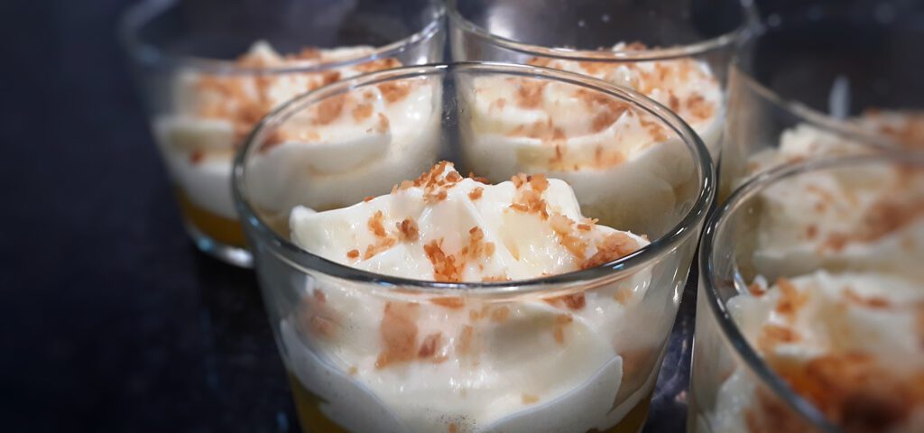 Receta de gelatina de mango