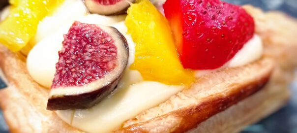 Receta de hojaldre de frutas de temporada
