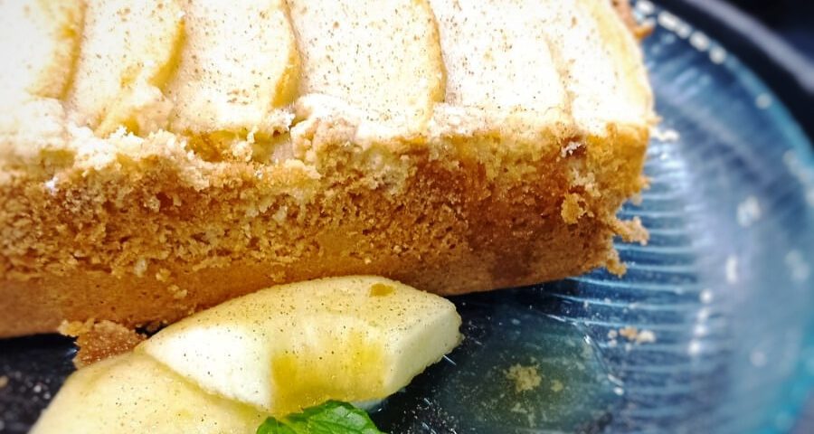 Receta de pastel de manzana y ratafía
