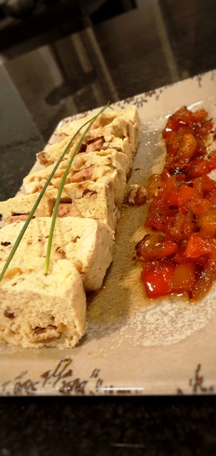 Terrina de pollo con foie
