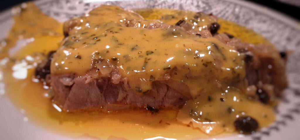 Receta de atún con alcaparras