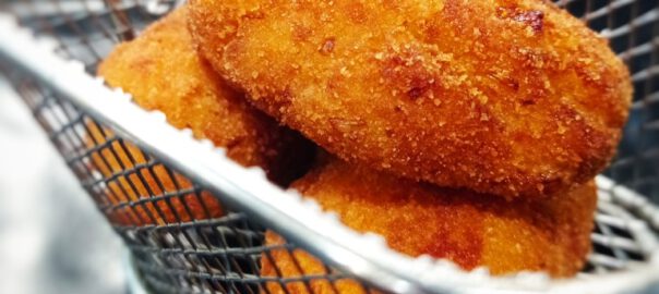 Receta de croquetas de langostinos