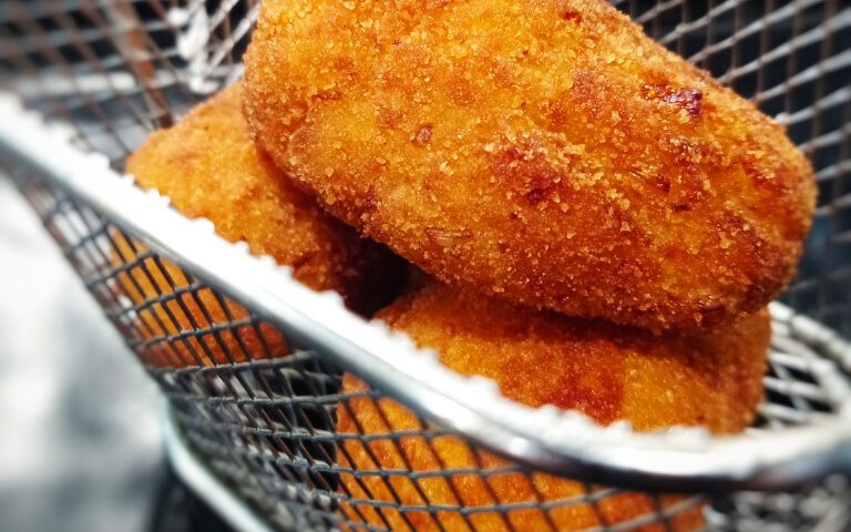 Receta de croquetas de langostinos