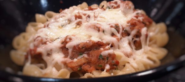 Receta de galets con falso changurro
