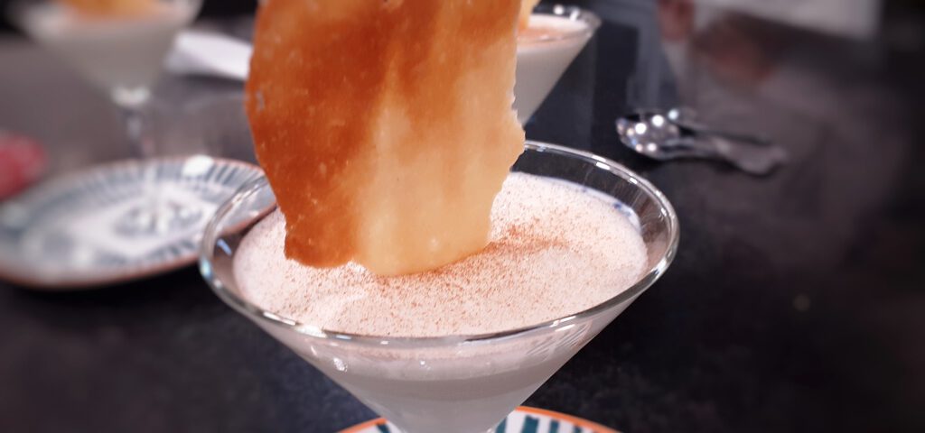 Receta de mousse de arroz con leche