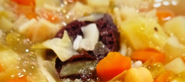 Receta de escudella de verduras