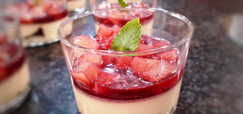 Receta de peras al vino