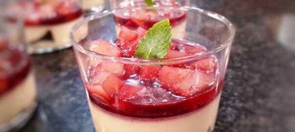 Receta de peras al vino