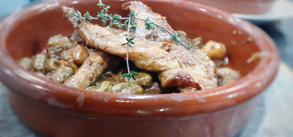 Receta de conejo con andrajos