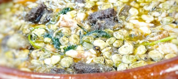 Receta de habas a la catalana
