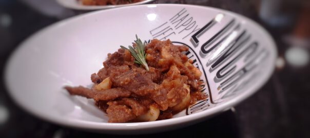 Receta de romescada de ternera y sepia