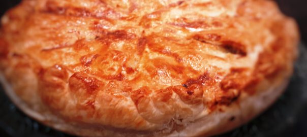Receta de hojaldre de tortilla de alcachofas