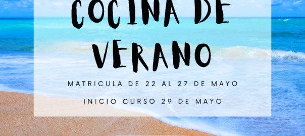 Curso de cocina y pastelería para principiantes de Verano