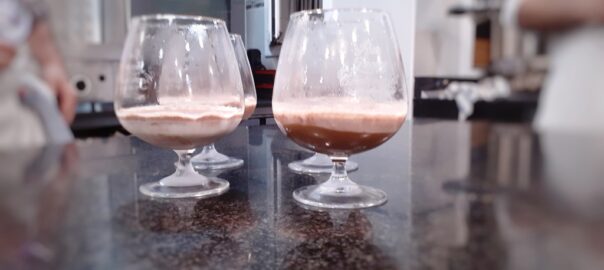 Receta copa café chibousse