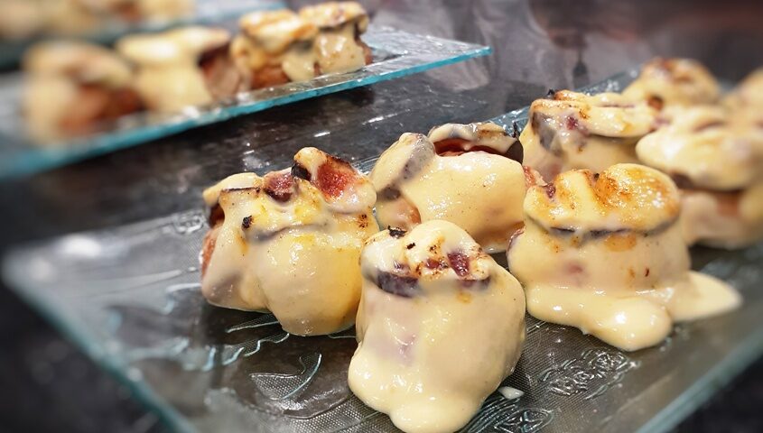 Receta de hojaldre de higos con crema catalana